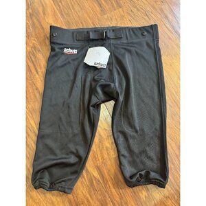 NEW Youth XL Schutt Black Practice Football Pants W/ Belt